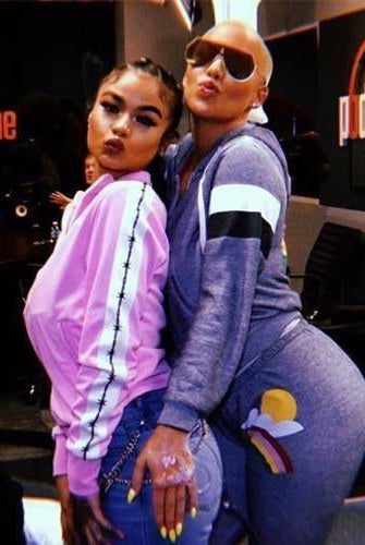 Amber Rose wears Wildfox - Spoiled Brat