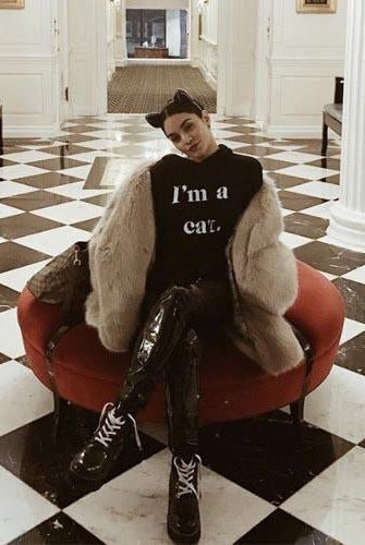 Celebs Love our Wildfox Halloween Cat Hoodie - Spoiled Brat