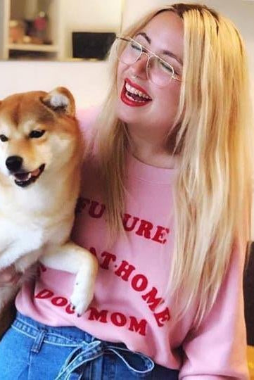 Lazy Kat is a Future Stay at Home Dog Mom in Wildfox - Spoiled Brat