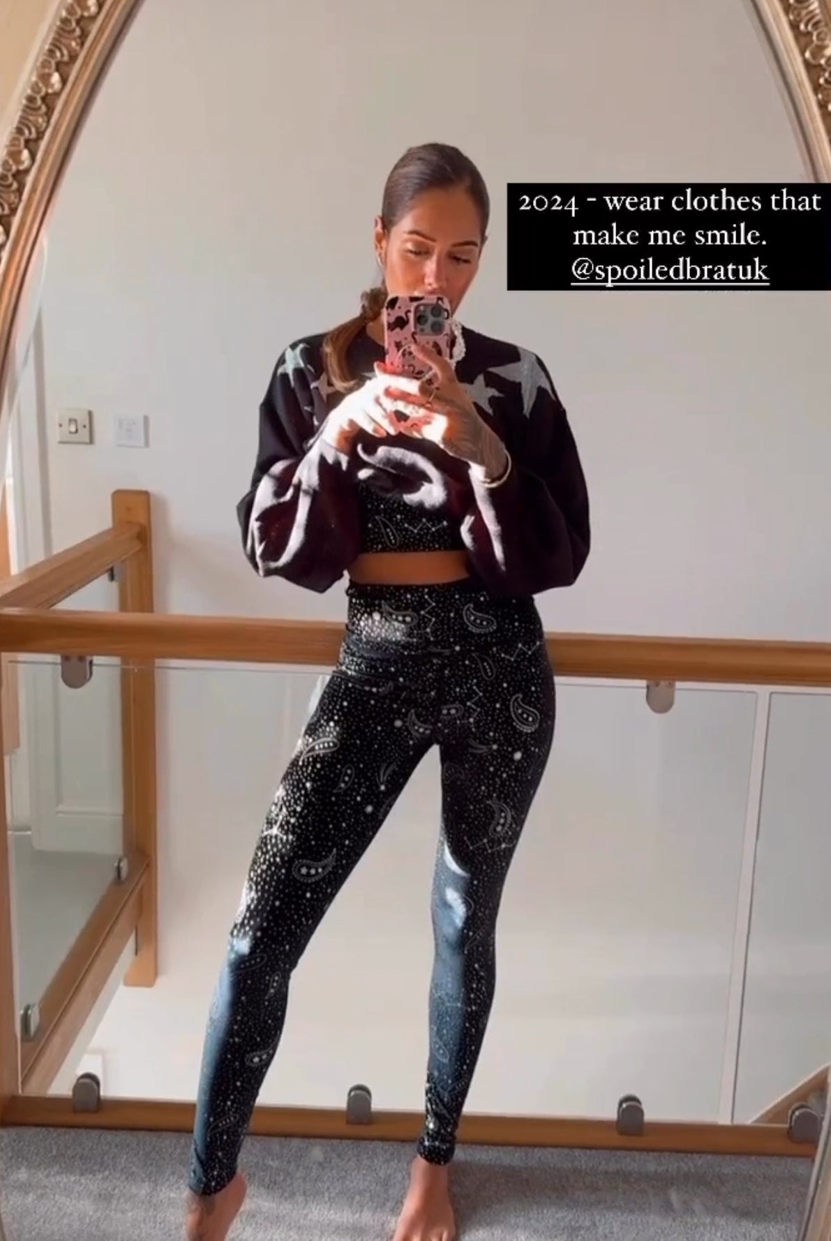 Malin Andersson wears Beach Riot - Spoiled Brat