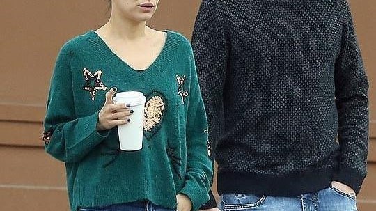 Mila Kunis wears Wildfox Clementine Sweater - Spoiled Brat
