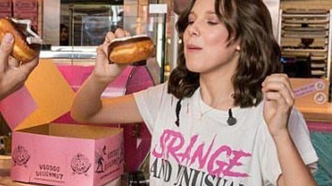 Millie Bobby Brown wears Wildfox - Spoiled Brat