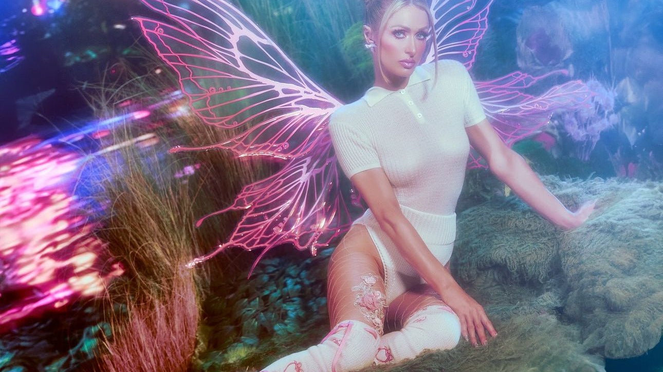 Paris Hilton wears our Leg Warmers - Spoiled Brat