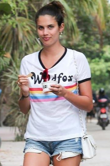 Sara Sampaio wears Wildfox Couture in Mexico - Spoiled Brat