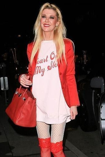 Tara Reid wears her Heart on her Sleeve with Wildfox - Spoiled Brat