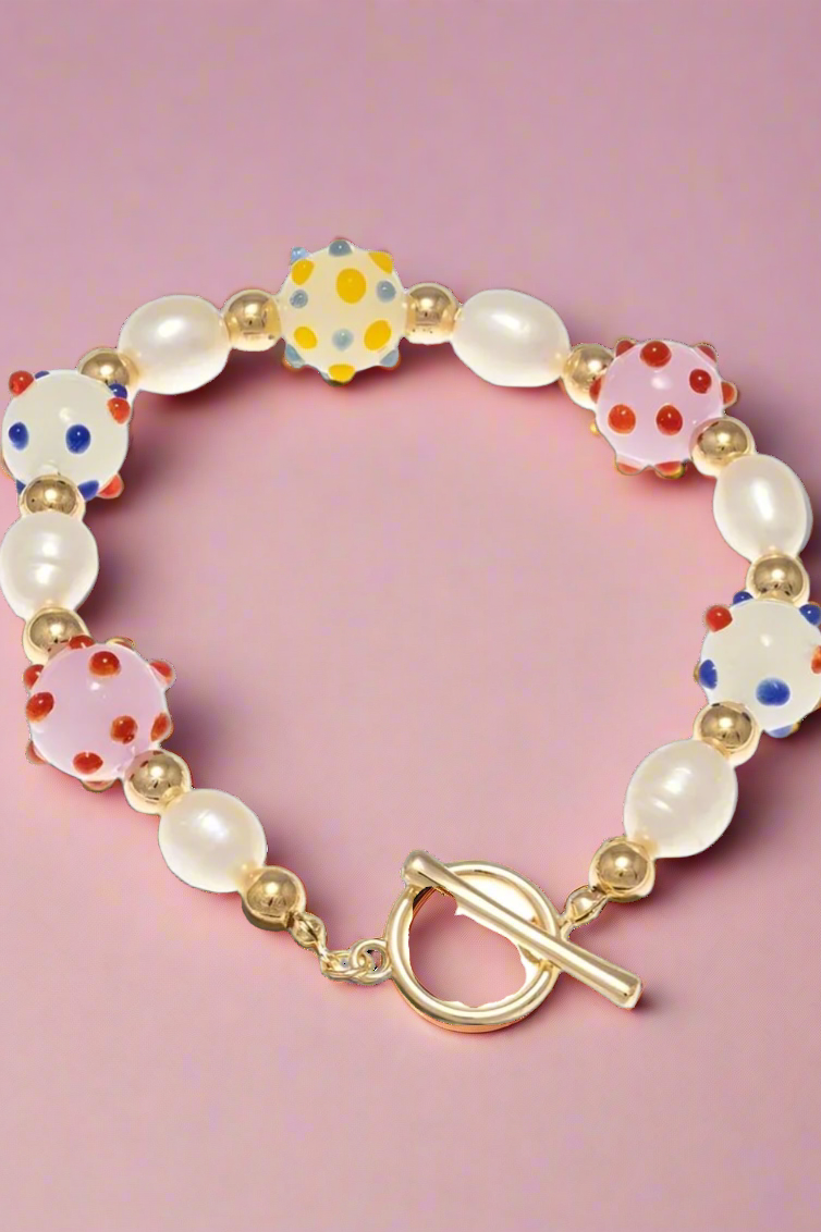 Sofia Richie x 8 Other Reasons Glass Bead Charm Bracelet Bracelet by 8 Other Reasons as seen on celebrities