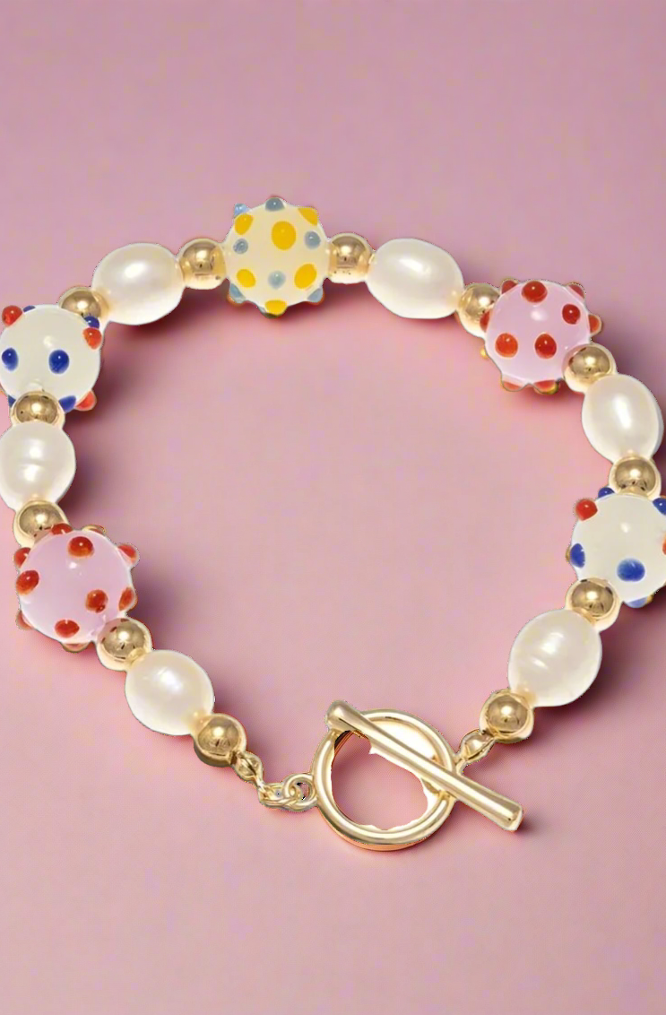 Sofia Richie x 8 Other Reasons Glass Bead Charm Bracelet Bracelet by 8 Other Reasons as seen on celebrities