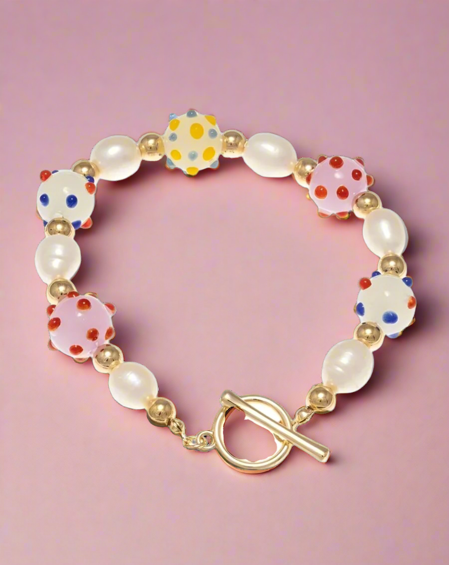 Sofia Richie x 8 Other Reasons Glass Bead Charm Bracelet Bracelet by 8 Other Reasons as seen on celebrities