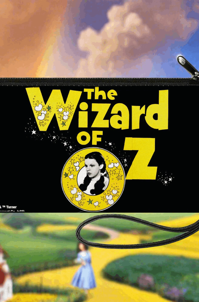 Buckle Down Products Wizard of Oz Canvas Purse Clutch Bag by Buckle Down Products as seen on celebrities