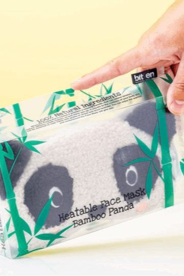 Bitten Design Heatable Panda Face Mask
