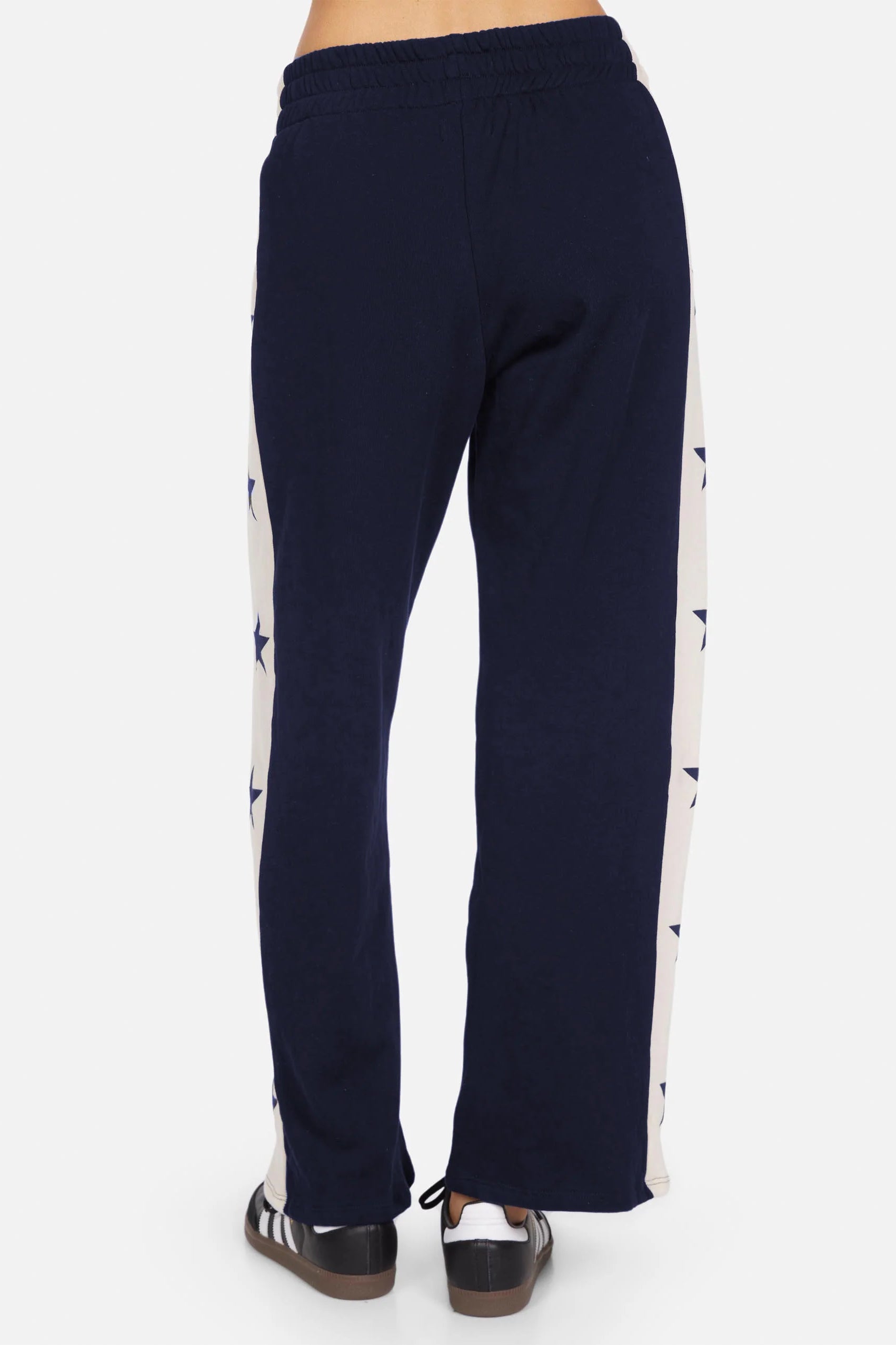 Lauren Moshi Tawny Stars Wide Leg Pants Sweatpants by Lauren Moshi as seen on celebrities