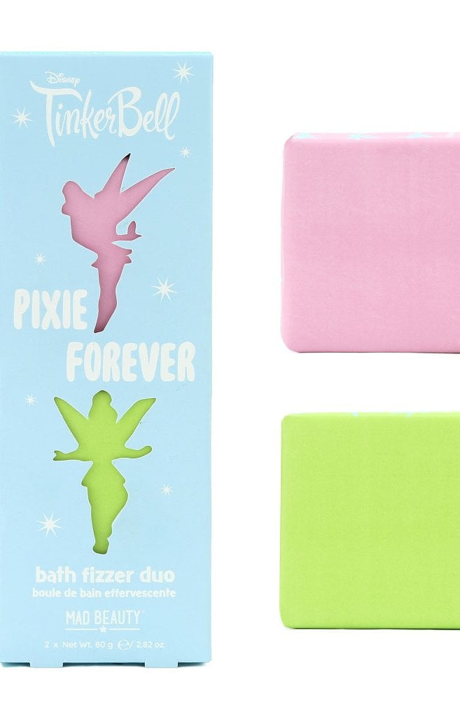 Disney Tinks Pixie Perfection Bath Fizzer Duo Bath Bombs by Mad Beauty as seen on celebrities