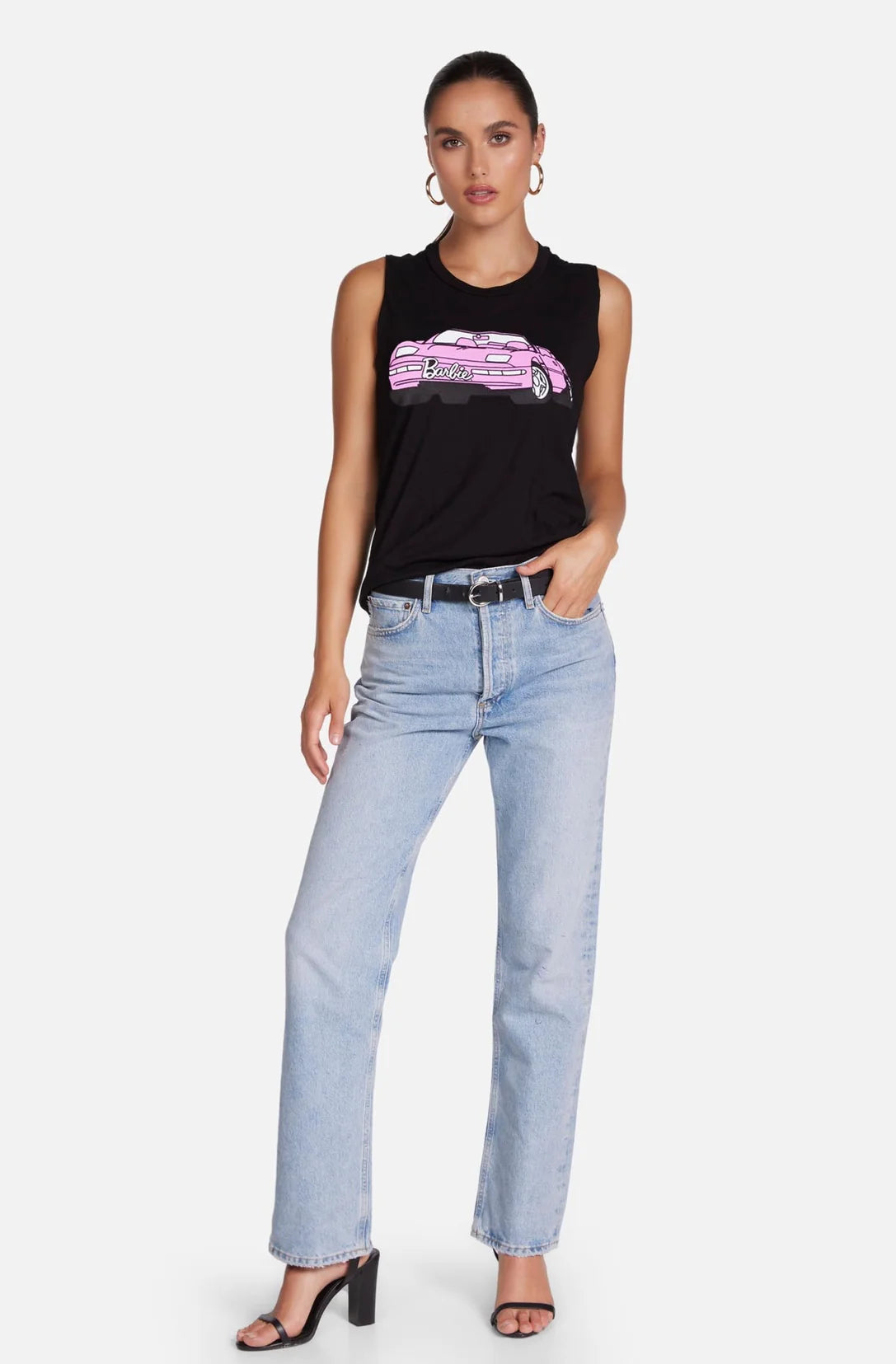 Lauren Moshi Kel X Barbie Convertible Tank Top T-Shirt by Lauren Moshi as seen on celebrities