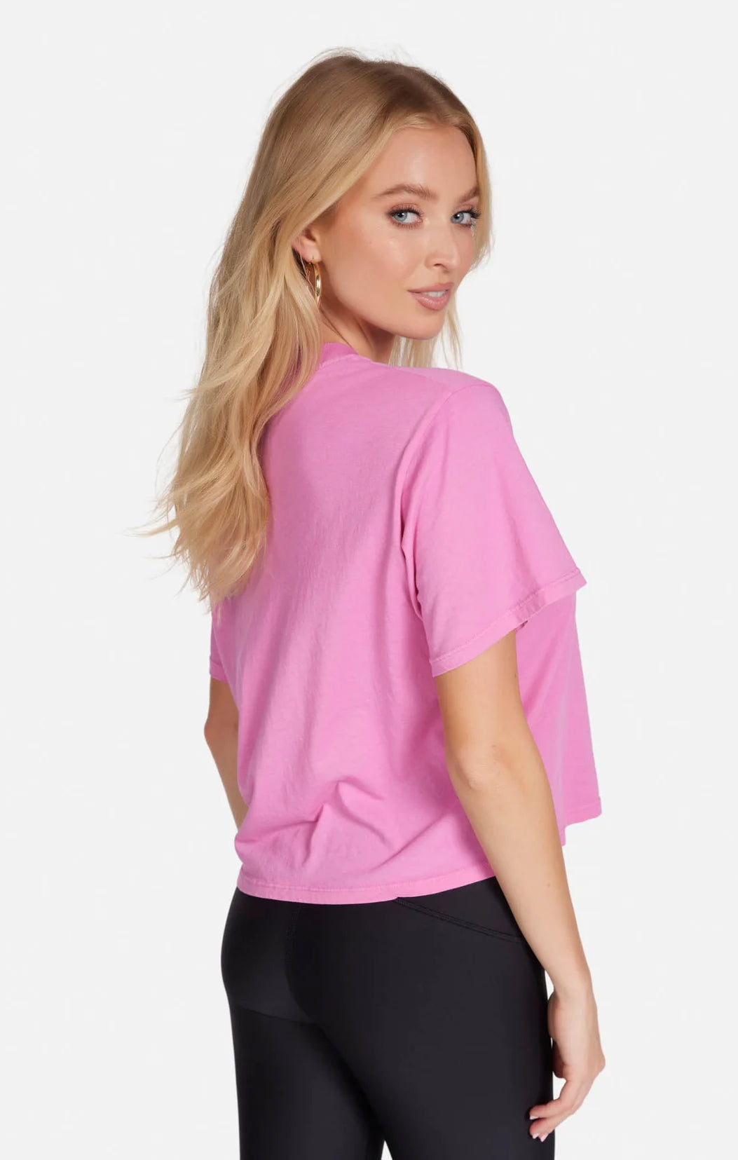 Lauren Moshi Rue Barbie Convertible Crop T-Shirt T-Shirt by Lauren Moshi as seen on celebrities