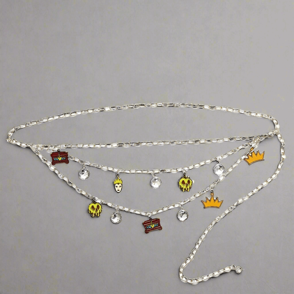 Buckle Down Products Snow White Charm Chain Belt Belt by Buckle Down Products as seen on celebrities