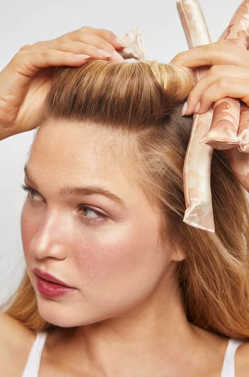 Disney X Kitsch Flexi Hair Rods in Princess Party Hair by Kitsch as seen on celebrities