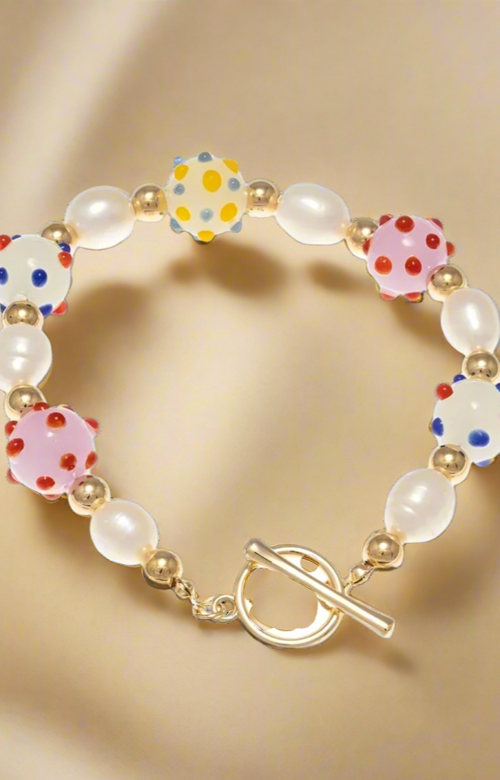 Sofia Richie x 8 Other Reasons Glass Bead Charm Bracelet Bracelet by 8 Other Reasons as seen on celebrities