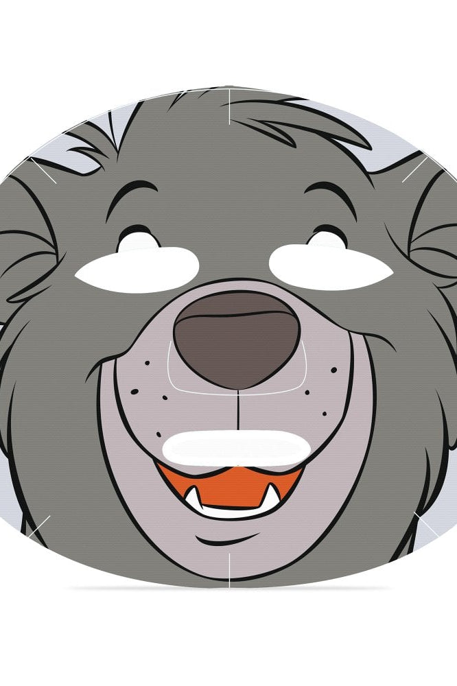 Disney The Jungle Book Cosmetic Sheet Mask Collection Face Mask by Mad Beauty as seen on celebrities
