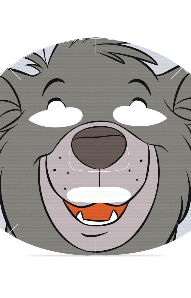 Disney The Jungle Book Cosmetic Sheet Mask Collection Face Mask by Mad Beauty as seen on celebrities