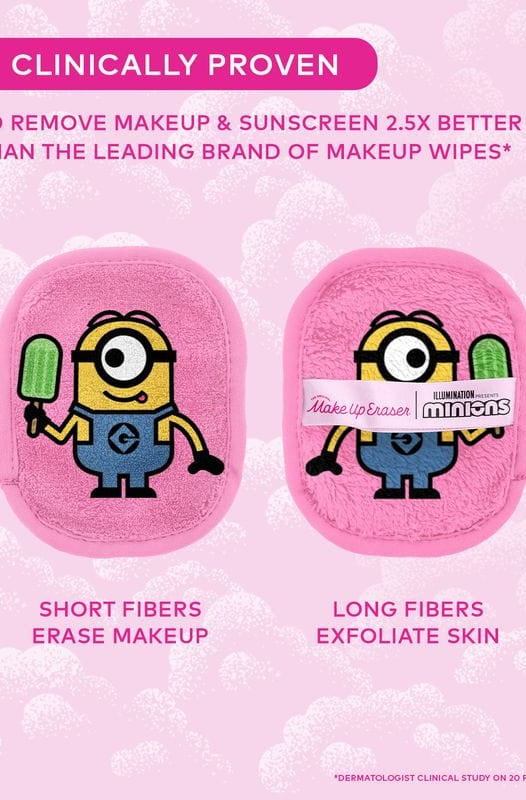 Makeup Eraser Minions 7-Day Set Beauty Product by Makeup Eraser as seen on celebrities
