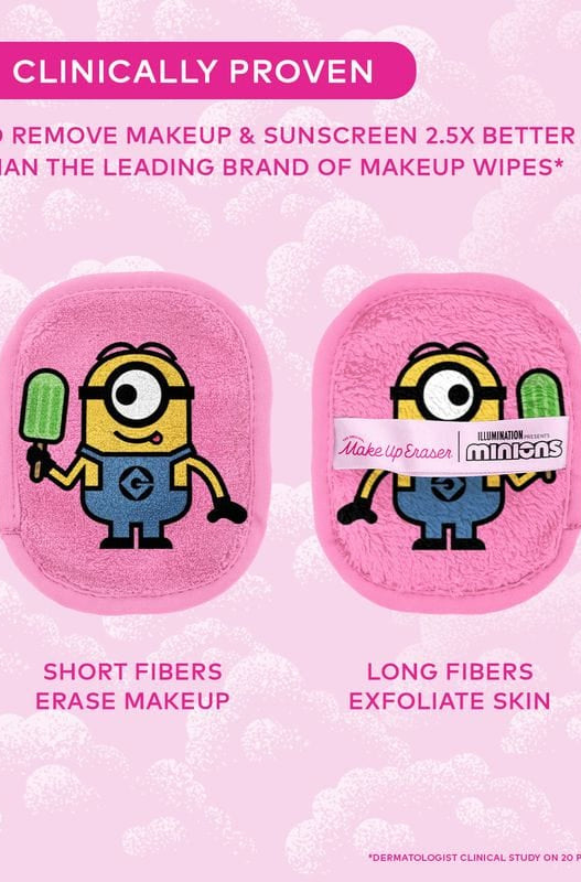 Makeup Eraser Minions 7-Day Set Beauty Product by Makeup Eraser as seen on celebrities