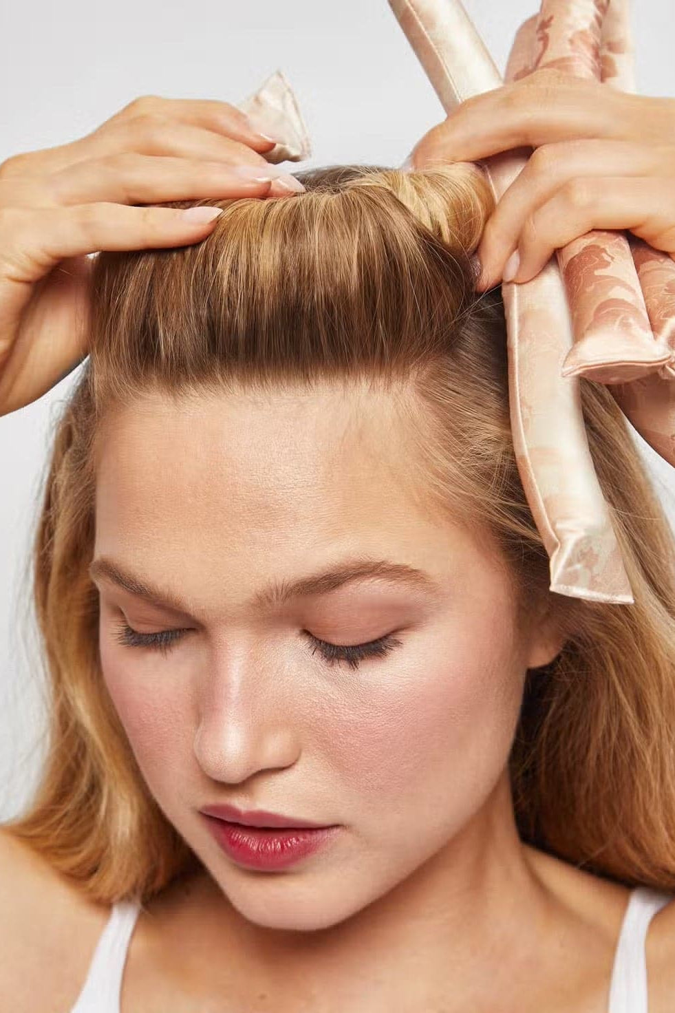 Disney X Kitsch Flexi Hair Rods in Princess Party Hair by Kitsch as seen on celebrities