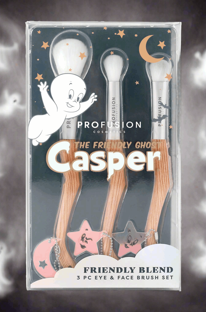Profusion Cosmetics Casper the Friendly Ghost Makeup Brushes Makeup Brushes by Profusion Cosmetics as seen on celebrities
