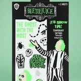 Warner Brothers Beetlejuice Body Tattoos Face Tattoo by Mad Beauty as seen on celebrities