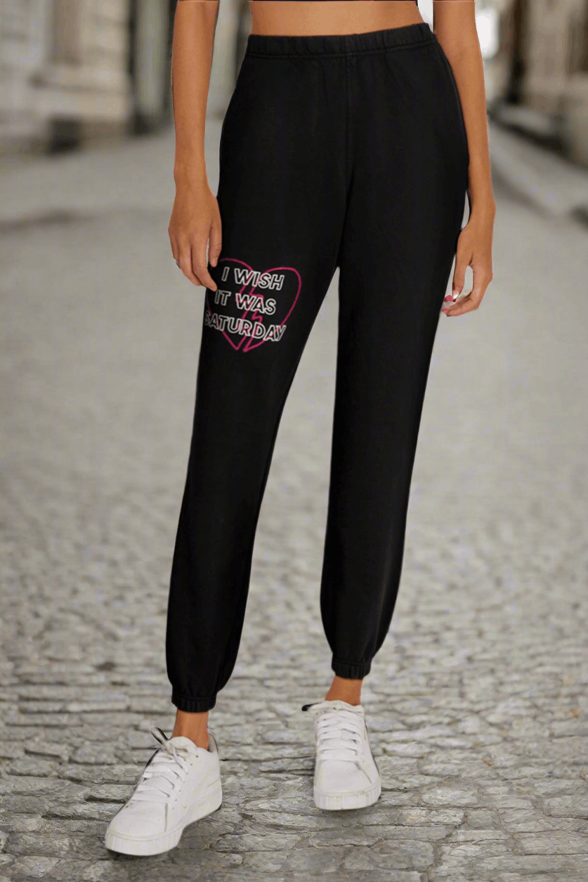 Wildfox Wish Saturday Emmy Sweatpants Sweatpants by Wildfox as seen on celebrities