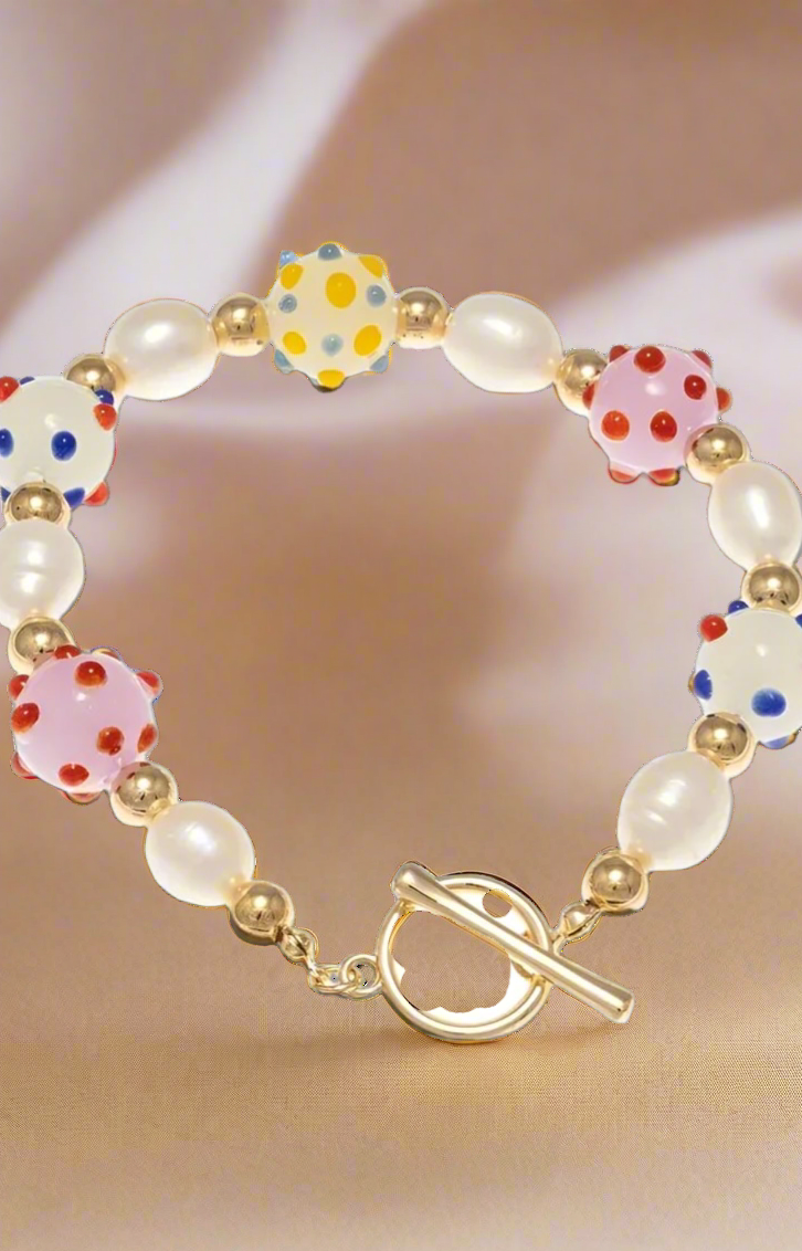 Sofia Richie x 8 Other Reasons Glass Bead Charm Bracelet Bracelet by 8 Other Reasons as seen on celebrities