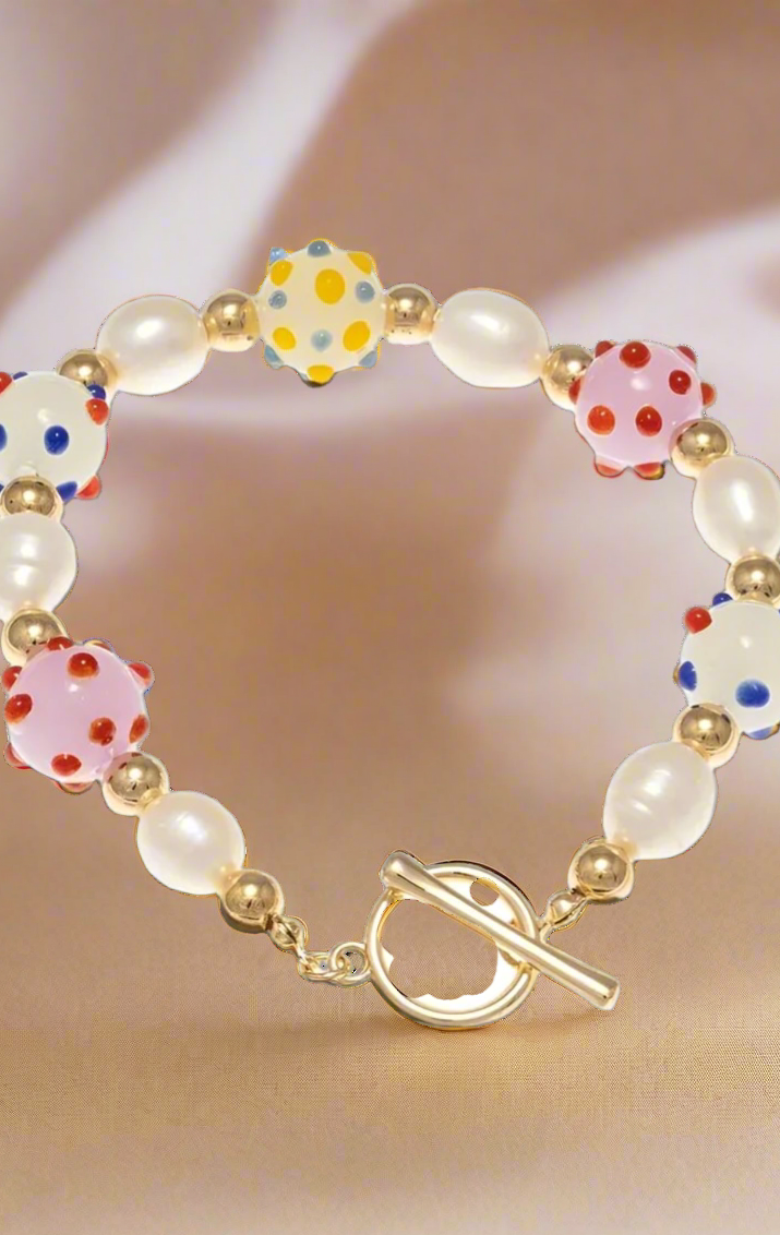 Sofia Richie x 8 Other Reasons Glass Bead Charm Bracelet Bracelet by 8 Other Reasons as seen on celebrities