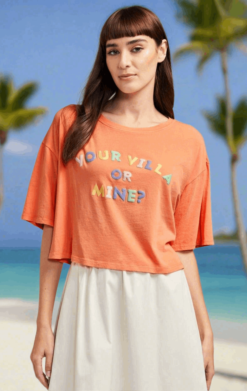 Wildfox Who's Villa Alhambra Tee T-Shirt by Wildfox as seen on celebrities