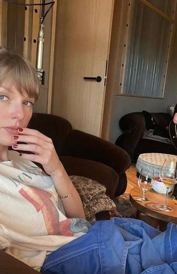 Daydreamer LA Bruce Springsteen Americana Off The Shoulder Tee as seen on Taylor Swift