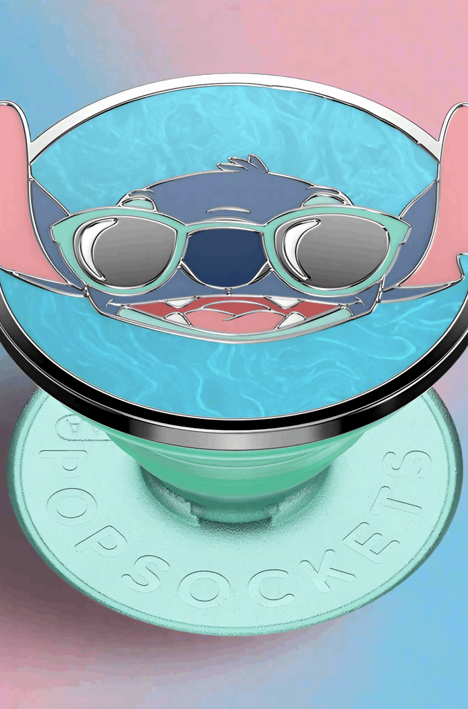 Pop Sockets Lilo & Stitch - Suns Out Stitch Enamel Pop Grip Tech Accessories by Pop Sockets as seen on celebrities