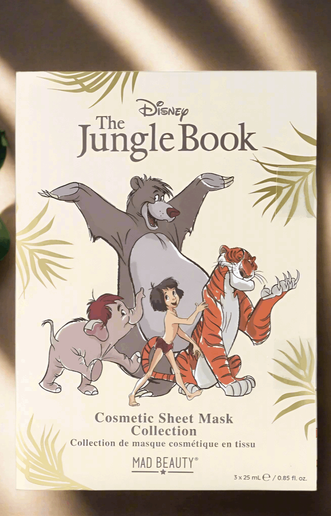 Disney The Jungle Book Cosmetic Sheet Mask Collection Face Mask by Mad Beauty as seen on celebrities