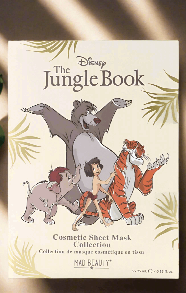 Disney The Jungle Book Cosmetic Sheet Mask Collection Face Mask by Mad Beauty as seen on celebrities