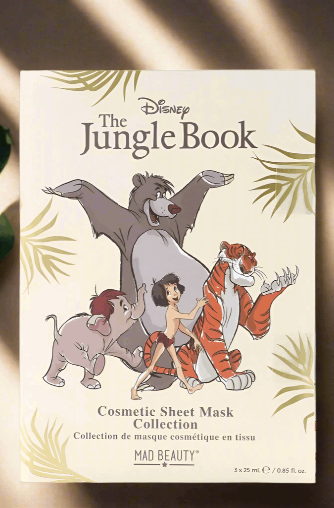 Disney The Jungle Book Cosmetic Sheet Mask Collection Face Mask by Mad Beauty as seen on celebrities