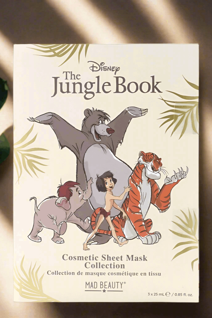 Disney The Jungle Book Cosmetic Sheet Mask Collection Face Mask by Mad Beauty as seen on celebrities