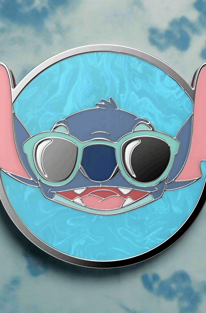 Pop Sockets Lilo & Stitch - Suns Out Stitch Enamel Pop Grip Tech Accessories by Pop Sockets as seen on celebrities