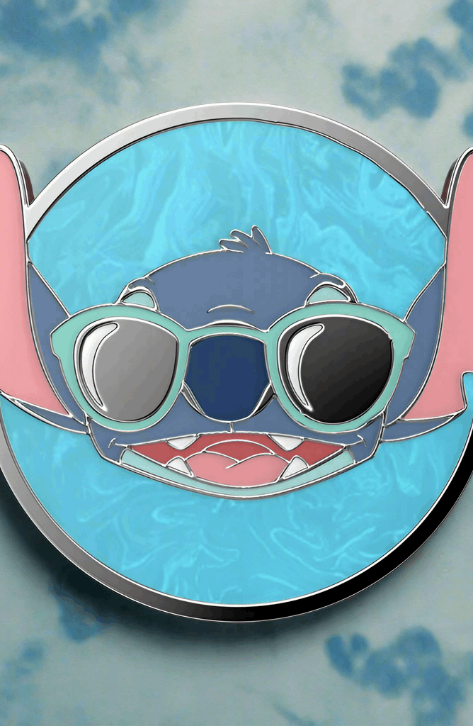 Pop Sockets Lilo & Stitch - Suns Out Stitch Enamel Pop Grip Tech Accessories by Pop Sockets as seen on celebrities
