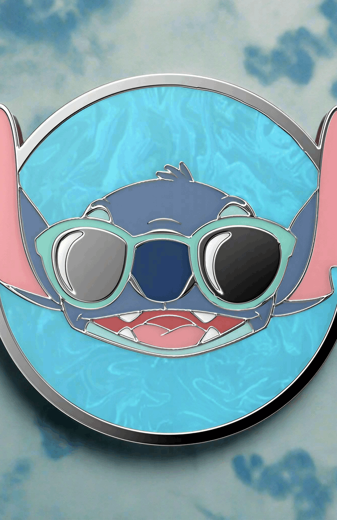 Pop Sockets Lilo & Stitch - Suns Out Stitch Enamel Pop Grip Tech Accessories by Pop Sockets as seen on celebrities