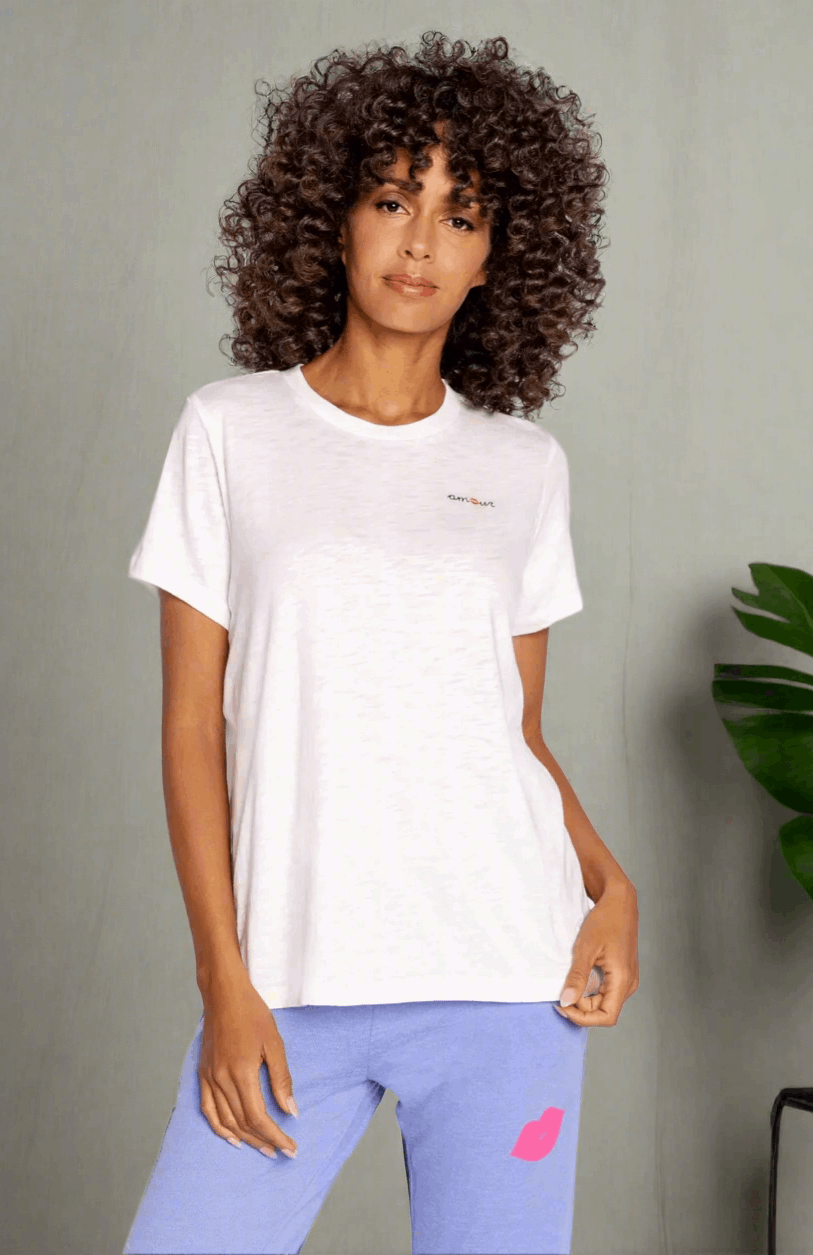 PJ Salvage Be Mine "Amour" T-Shirt T-Shirt by PJ Salvage as seen on celebrities