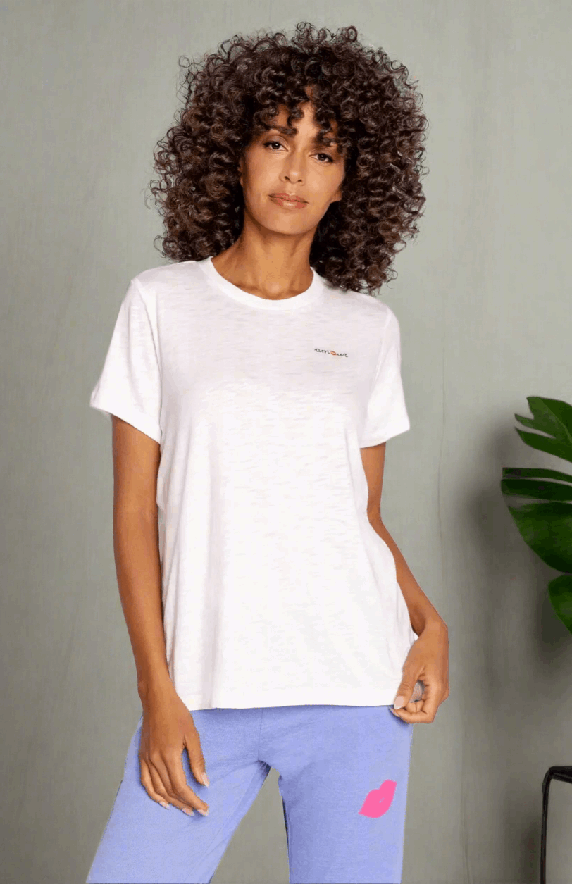 PJ Salvage Be Mine "Amour" T-Shirt T-Shirt by PJ Salvage as seen on celebrities