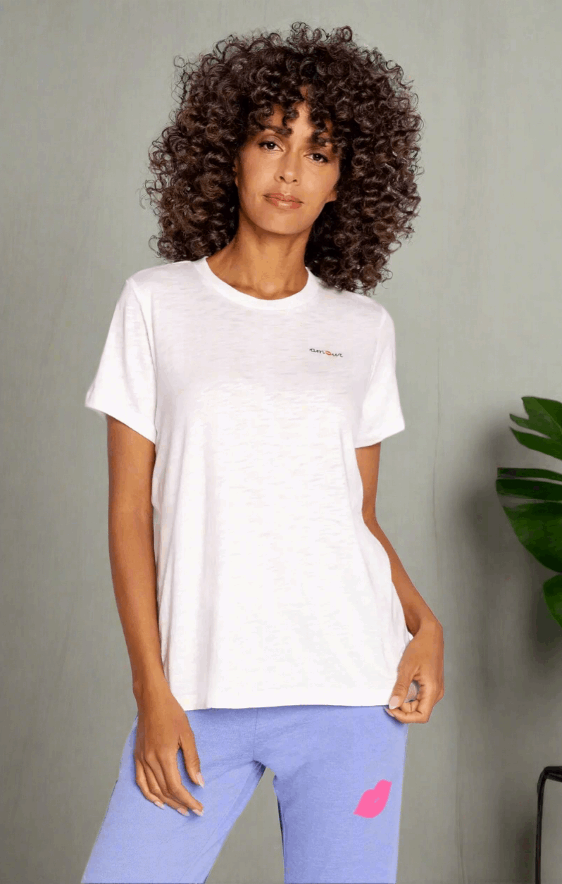 PJ Salvage Be Mine "Amour" T-Shirt T-Shirt by PJ Salvage as seen on celebrities