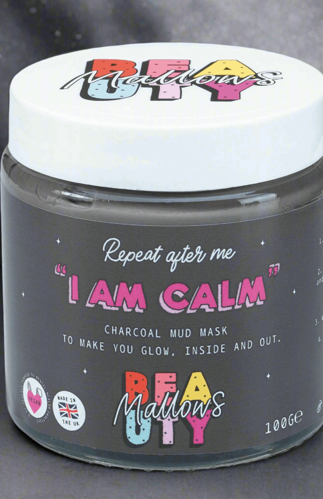 Mallows Beauty Charcoal Mud Mask Face Mask by Mallows Beauty as seen on celebrities