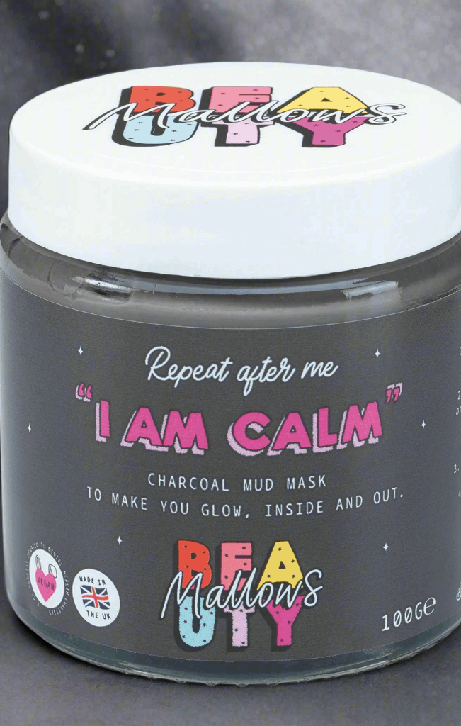 Mallows Beauty Charcoal Mud Mask Face Mask by Mallows Beauty as seen on celebrities