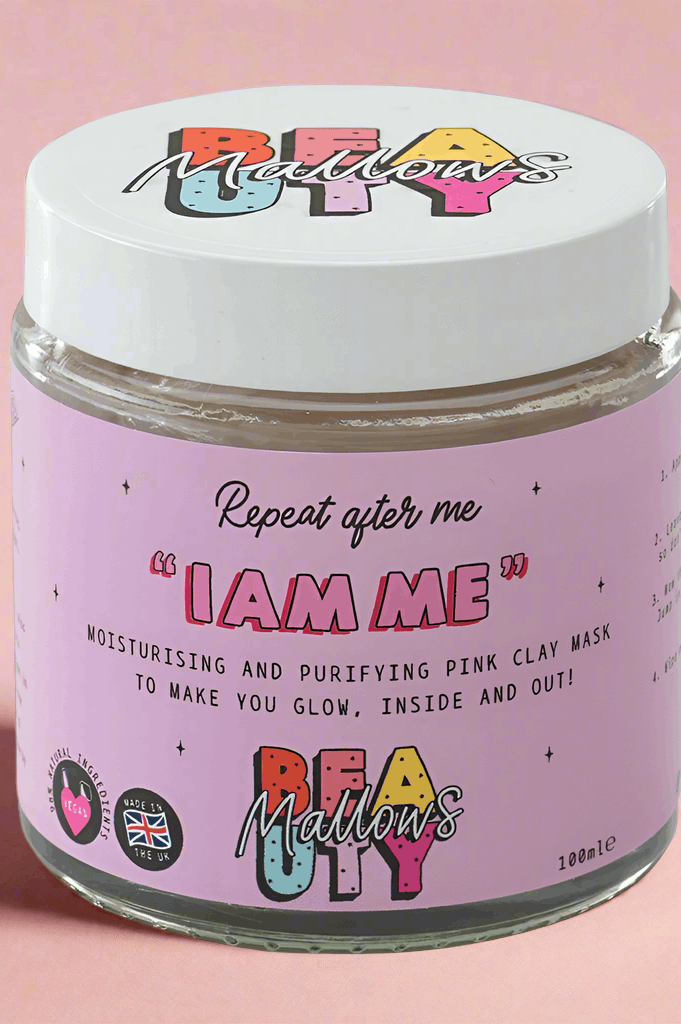 Mallows Beauty Watermelon Pink Clay Face Mask Beauty Kit by Mallows Beauty as seen on celebrities