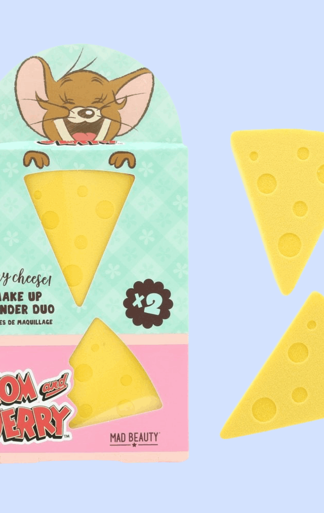 Warner Brothers Tom & Jerry Make Up Sponge Duo Beauty Product by Mad Beauty as seen on celebrities