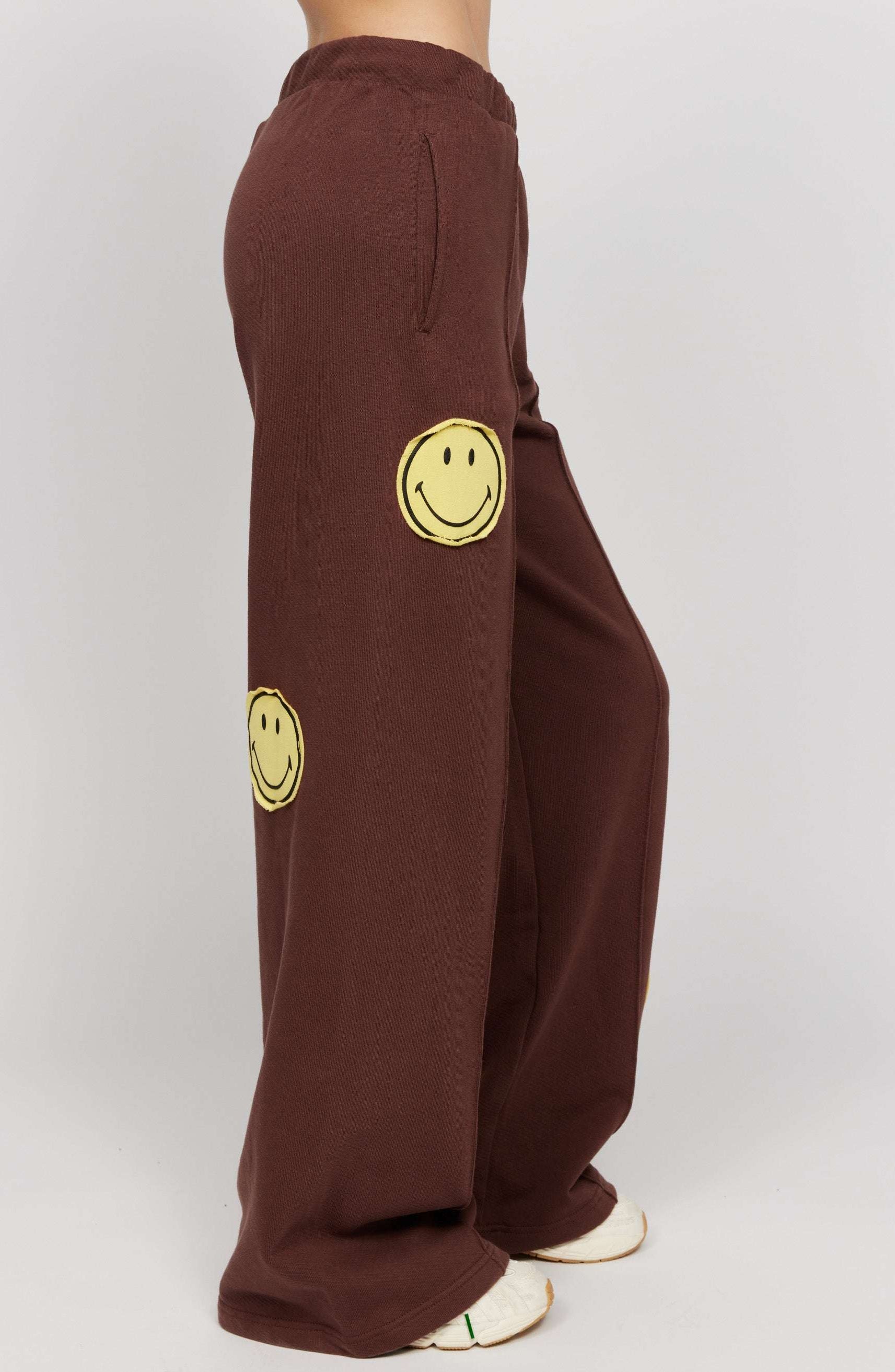 Samii Ryan Smiley® Straight Leg Jogger Pants Jogger Bottoms by Samii Ryan as seen on celebrities