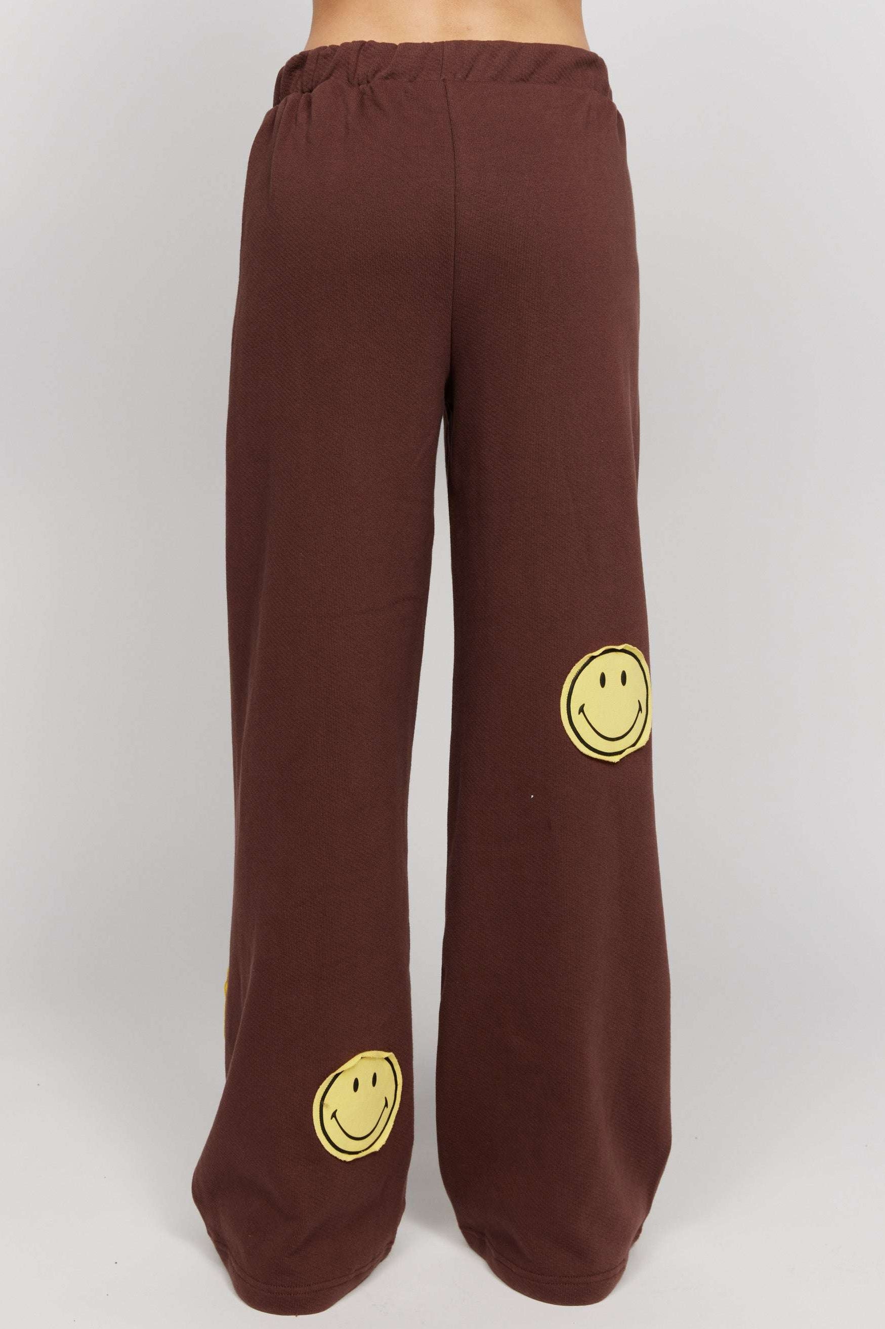 Samii Ryan Smiley® Straight Leg Jogger Pants Jogger Bottoms by Samii Ryan as seen on celebrities